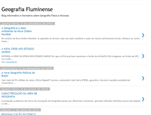 Tablet Screenshot of geografiafluminense.blogspot.com