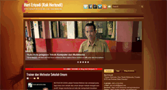 Desktop Screenshot of heri-eriyadi.blogspot.com