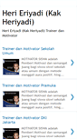 Mobile Screenshot of heri-eriyadi.blogspot.com