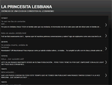 Tablet Screenshot of laprincesitalesbiana.blogspot.com