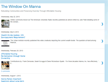 Tablet Screenshot of mannadc.blogspot.com