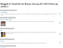 Tablet Screenshot of kristjansbarn.blogspot.com