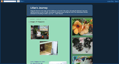 Desktop Screenshot of liliansjourney.blogspot.com