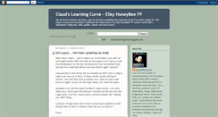 Desktop Screenshot of claudslearningcurve.blogspot.com