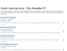 Tablet Screenshot of claudslearningcurve.blogspot.com