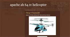 Desktop Screenshot of apacheah64rchelicopter.blogspot.com