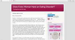 Desktop Screenshot of everywomanhasaneatingdisorder.blogspot.com