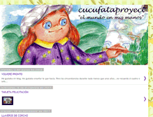 Tablet Screenshot of cucufataproyect.blogspot.com