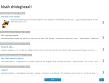 Tablet Screenshot of kisahshidaghazali.blogspot.com
