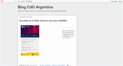 Desktop Screenshot of cdoempresasargentina.blogspot.com