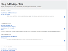 Tablet Screenshot of cdoempresasargentina.blogspot.com