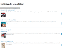 Tablet Screenshot of notisexualidad.blogspot.com