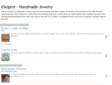 Tablet Screenshot of dargentjewelry.blogspot.com