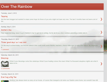 Tablet Screenshot of headedovertherainbow.blogspot.com