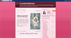 Desktop Screenshot of claudiataboada.blogspot.com