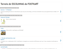 Tablet Screenshot of escolinhasfootkart.blogspot.com