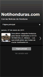 Mobile Screenshot of notihondurascom.blogspot.com