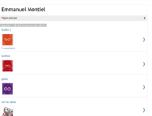 Tablet Screenshot of emmanuelmontiel.blogspot.com
