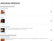 Tablet Screenshot of amigurumiobsession.blogspot.com