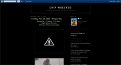 Desktop Screenshot of chip-wrecked.blogspot.com