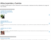 Tablet Screenshot of mitosyleyendasselvaticas.blogspot.com