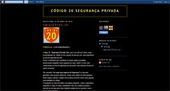 Desktop Screenshot of codigo20segurancaprivada.blogspot.com