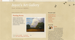 Desktop Screenshot of joycesartgallery.blogspot.com