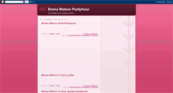 Desktop Screenshot of emmawatsonpantyhose.blogspot.com