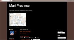 Desktop Screenshot of muriprovince1.blogspot.com