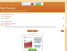 Tablet Screenshot of muriprovince1.blogspot.com