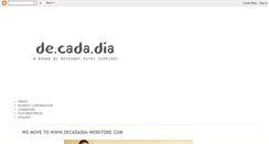 Desktop Screenshot of decadadiaofficialblogstore.blogspot.com