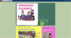 Desktop Screenshot of elsitiodelapedagogiainfantil-juego.blogspot.com