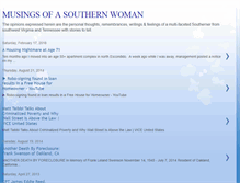 Tablet Screenshot of musingsofasouthernwoman.blogspot.com