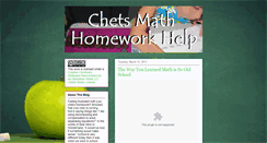 Desktop Screenshot of chetsmath.blogspot.com