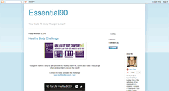 Desktop Screenshot of essential90.blogspot.com