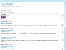 Tablet Screenshot of essential90.blogspot.com