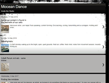 Tablet Screenshot of moceandance.blogspot.com