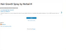 Tablet Screenshot of herbal-h.blogspot.com