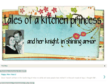 Tablet Screenshot of akitchenprincess.blogspot.com