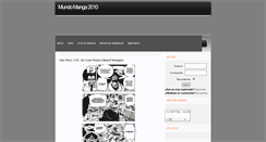 Desktop Screenshot of mundomanga2010.blogspot.com