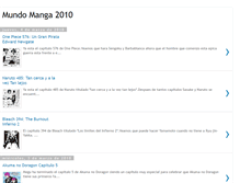 Tablet Screenshot of mundomanga2010.blogspot.com