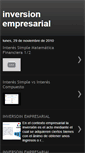 Mobile Screenshot of inversionempresarialyriesgos.blogspot.com