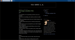 Desktop Screenshot of isagoesamerica.blogspot.com