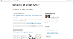 Desktop Screenshot of beer-runner.blogspot.com