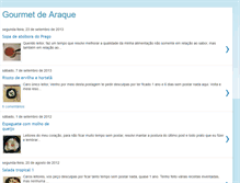Tablet Screenshot of gourmetdearaque.blogspot.com