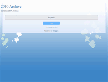 Tablet Screenshot of 2010penrwaarchive.blogspot.com