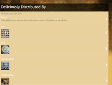 Tablet Screenshot of deliciouslydistributedby.blogspot.com
