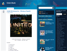 Tablet Screenshot of ezion-music.blogspot.com