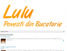 Tablet Screenshot of lulu-povestidinbucatarie.blogspot.com