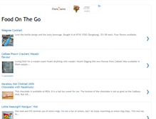 Tablet Screenshot of foodonthego.blogspot.com